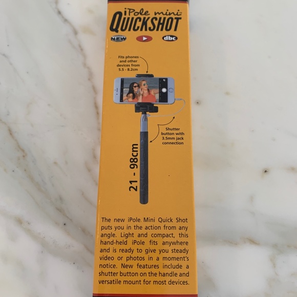 FASTCAP IPOLE MINI QUICKSHOT SELFIE MOUNT NIB! - Picture 4 of 11